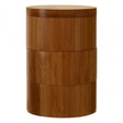 Bamboo Natural Cylindrical Storage Set