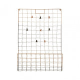 Mimo Wall Mount Magazine Rack With Clips