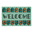 Welcome Home Light Green Doormat