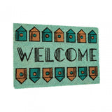 Welcome Home Light Green Doormat