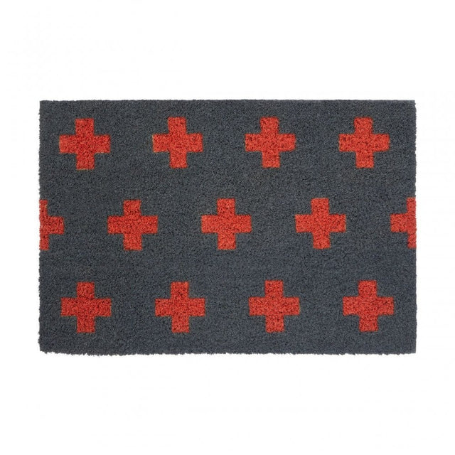 Neon Crosses Doormat