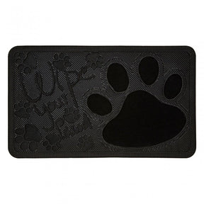 Wipe Your Paws Rubber Doormat