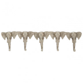 5 Hook Elephant Head Hanger