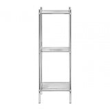 3 Tier Chrome Metal Shelf Unit
