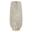 Hesper Large Silver Ceramic Vase