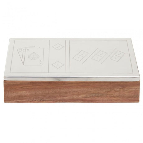 Churchill 3 In 1 Domino Dice Game Set