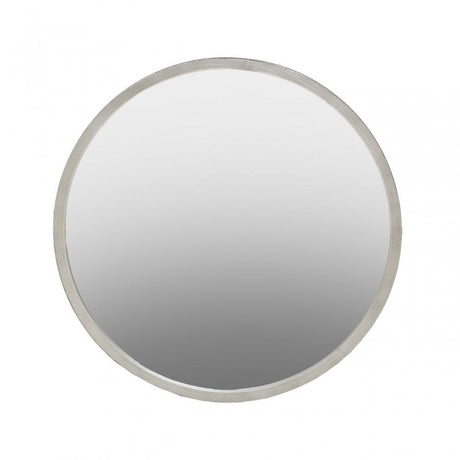 Saska Small Antique Silver Wall Mirror
