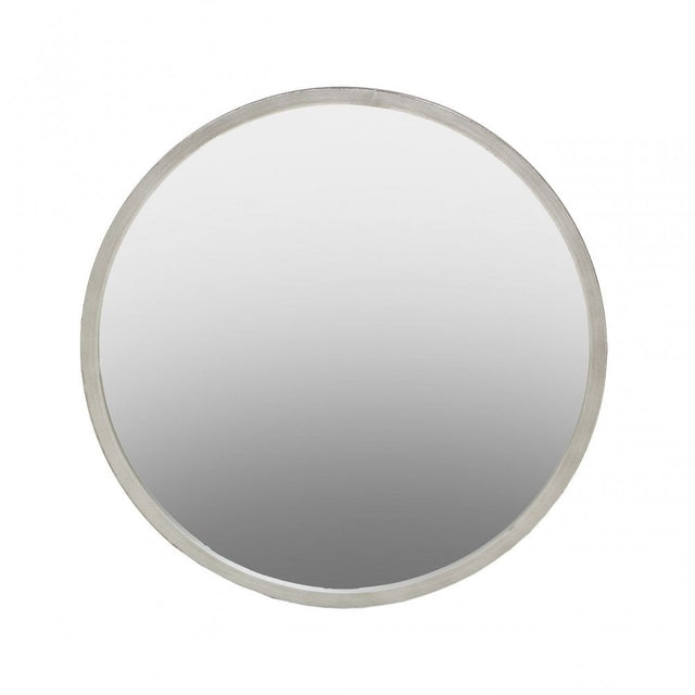 Saska Small Antique Silver Wall Mirror