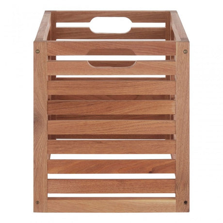 Small Walnut Wood Storage Box