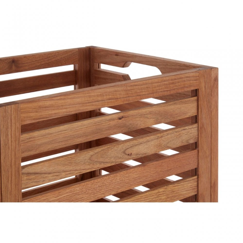 Small Walnut Wood Storage Box