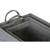 Lida Lattice Grey Rectangular Storage Baskets