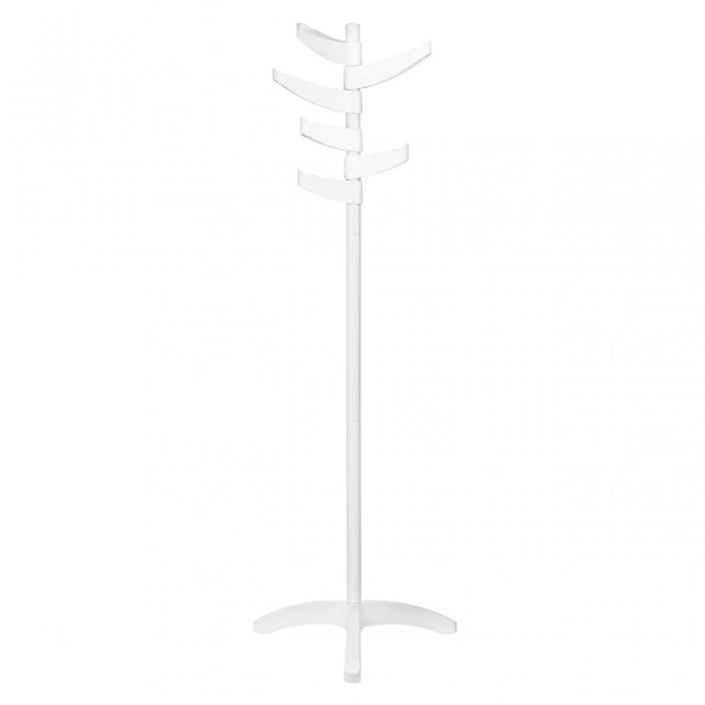 White Steel Abs Coat Stand