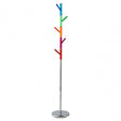 Multicoloured Acrylic Pegs Coat Stand