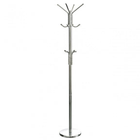 Chrome Floor Standing Coat Stand