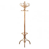 Oak Finish Floor Standing Coat Stand