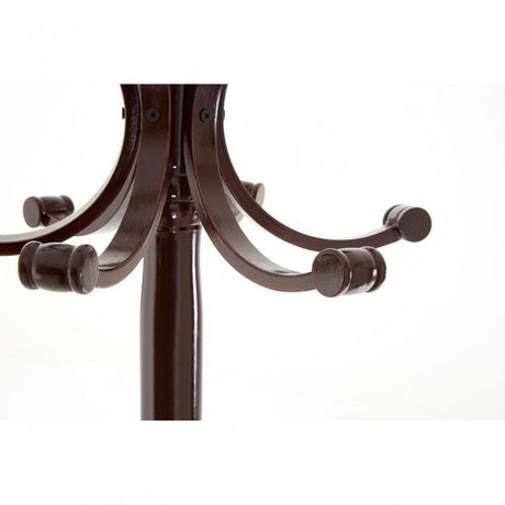 Mahogany Finish Coat Stand