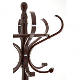 Mahogany Finish Coat Stand