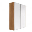 2 Door Oak Effect Wall Cabinet