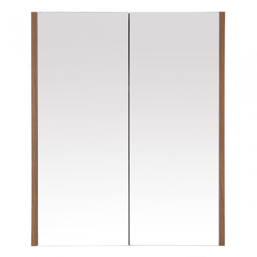 2 Door Oak Effect Wall Cabinet
