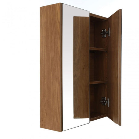 2 Door Oak Effect Wall Cabinet