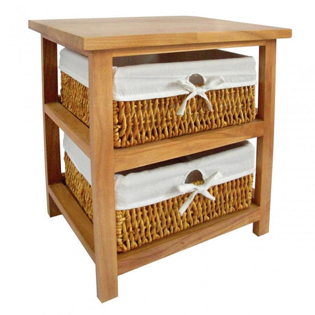 Honey 2 Maize Baskets Storage Unit