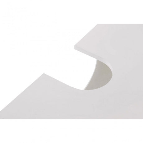 White Wood Under Sink Bathroom Cabinet