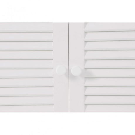 White Wood Under Sink Bathroom Cabinet