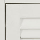 White Wood Floor Cabinet