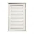 White Wood Wall Cabinet