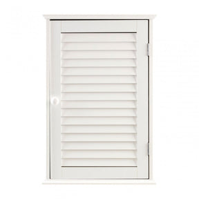 White Wood Wall Cabinet