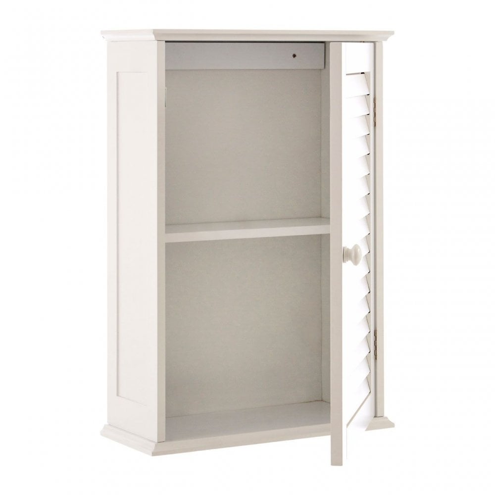White Wood Wall Cabinet