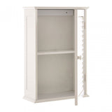 White Wood Wall Cabinet