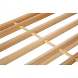 Natural And Cedar Wood 2 Tier Shoe Rack