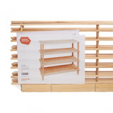 4 Tier Wooden Shoe Rack