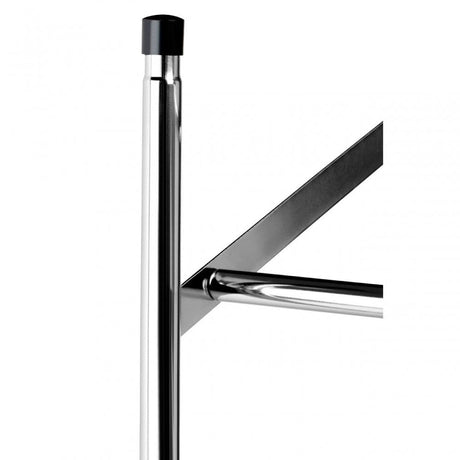 Extendable Chrome Frame 4 Tier Shoe Rack