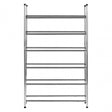 Six Tiers Chrome Shoe Rack