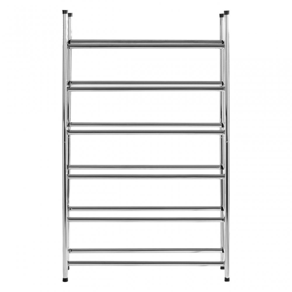 Six Tiers Chrome Shoe Rack