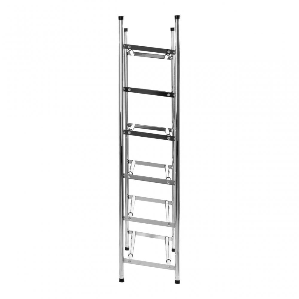 Six Tiers Chrome Shoe Rack