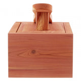 Cedar Wood Shoe Shine Box