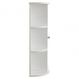 6 Shelves / Mirrored Door Bathroom Cabinet