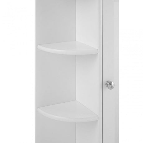 6 Shelves / Mirrored Door Bathroom Cabinet