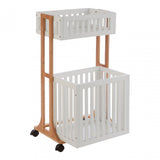 Nostra 2 Tier Storage Trolley