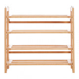 4 Tiers Folding Shoe Rack