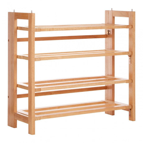 4 Tiers Folding Shoe Rack