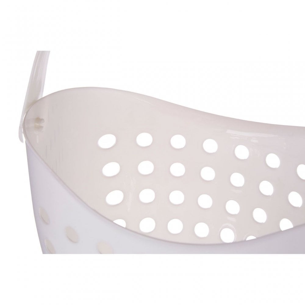 3 Tier White Shower Caddy