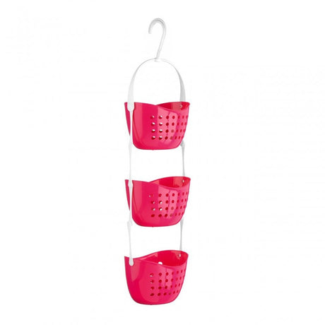 3 Tier Hot Pink Shower Caddy