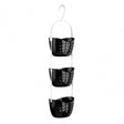 3 Tier Black Shower Caddy