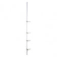 Telescopic Storage 4 Tier Corner Shelf