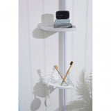 Telescopic Storage 4 Tier Corner Shelf