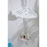 Telescopic Storage 4 Tier Corner Shelf